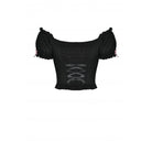 Darkinlove Women's Lolita Off Shoulder Ruffles Top