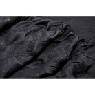 Darkinlove Women's Punk Irregular Mesh Splice Draped Skirt