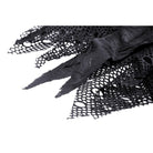 Darkinlove Women's Punk Irregular Mesh Splice Draped Skirt