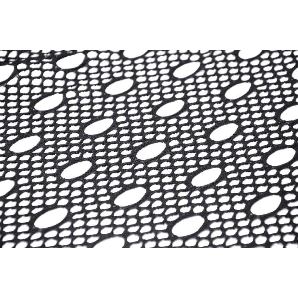 Darkinlove Women's Punk Irregular Mesh Splice Draped Skirt