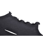 Darkinlove Women's Punk Ripped Mesh Splice Shirt