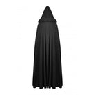 Darkinlove Women's Punk Straps Long Coat with Hood