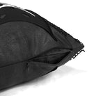 DEVIL FASHION Gothic Ripped Mesh Splice Pillow Case with Pillow Inner