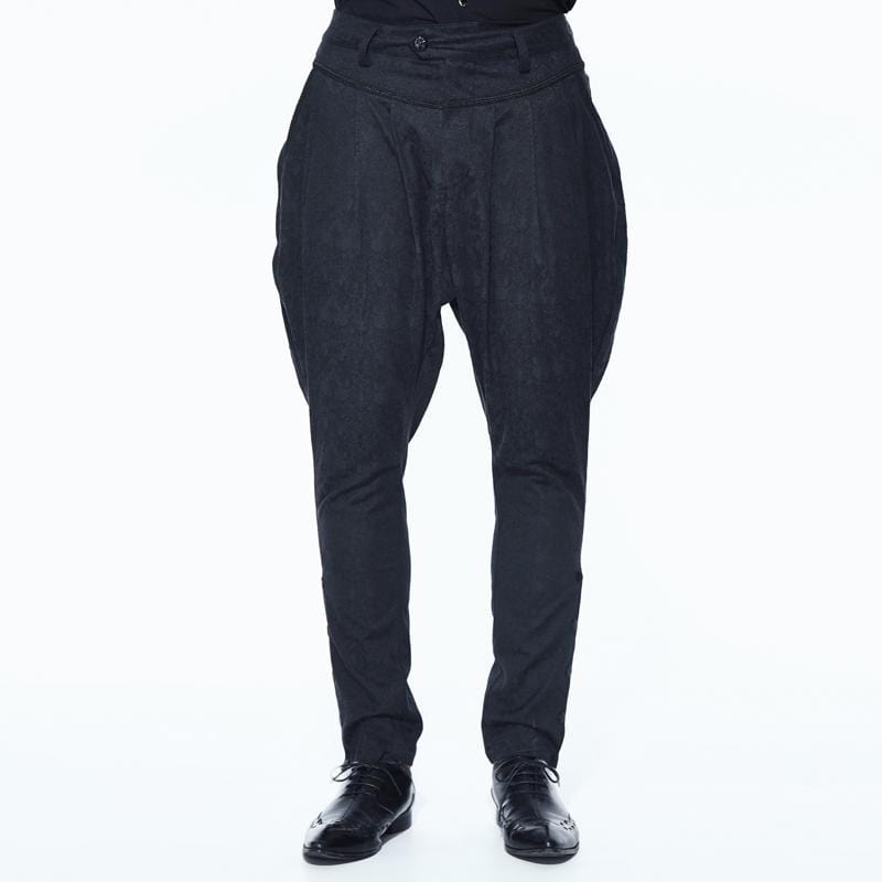 DEVIL FASHION Men's Goth Jodhpurs Trousers
