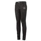 DEVIL FASHION Men's Gothic Slim Fitted Metal Star Pants