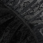 DEVIL FASHION Men's Gothic Stand Collar Lace Sleeved Shirt