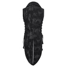 DEVIL FASHION Men's Gothic Turn-down Collar Swallow-tailed Buckles Vest