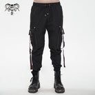 DEVIL FASHION Men's Punk Cargo Pants Joggers
