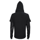 DEVIL FASHION Men's Punk Mechanical Printed Two-piece Hoodies
