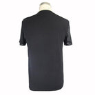 DEVIL FASHION Men's Short Sleeve Mesh Band Punk T-Shirt