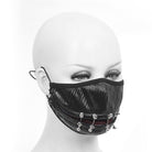 DEVIL FASHION Unisex Gothic Rivets Mask