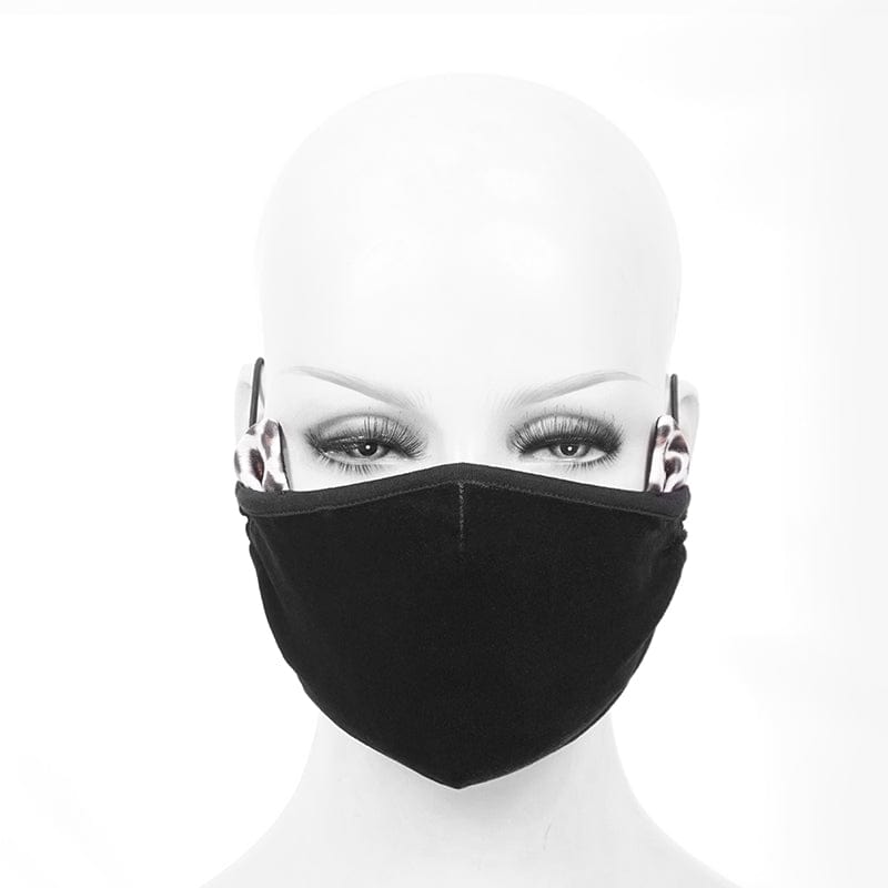 DEVIL FASHION Unisex Punk Cat Ears Adjustable Mask