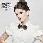 DEVIL FASHION Unisex Vintage Chains Multi-layered Bow Tie