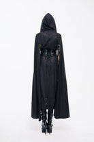 DEVIL FASHION Women's Broad Gothic Leather Waist Girdle