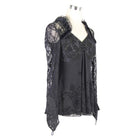 Women's Empireline Lace Short Goth Top