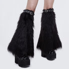 DEVIL FASHION Women's Faux Fur Leg Warmer