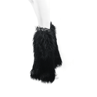 DEVIL FASHION Women's Faux Fur Leg Warmer