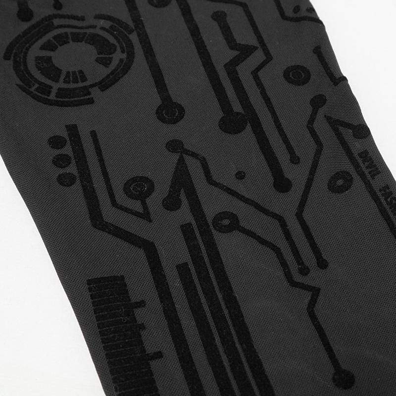 Women's Gothic Black Sexy Net Lace Leggings