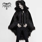 Women's Gothic Faux Fur Velet Cloaks