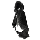 Women's Gothic Faux Fur Velet Cloaks