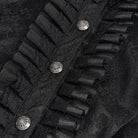 DEVIL FASHION Women's Gothic Flared Sleeved Lace Shirt