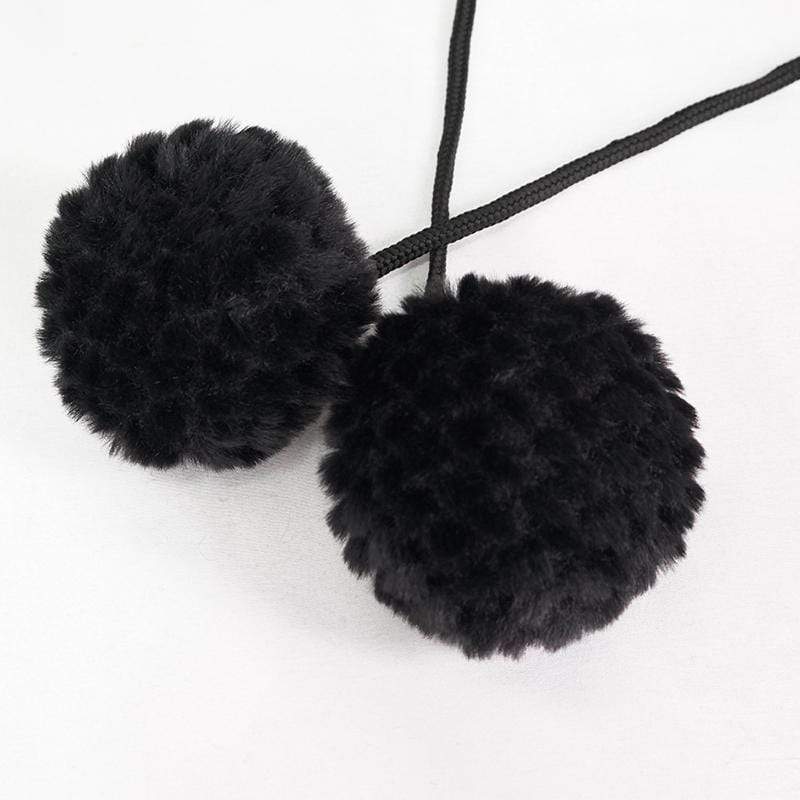 DEVIL FASHION Women's Gothic Floral Embroidered Splice Cape with Hood Red