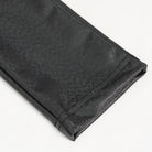 DEVIL FASHION Women's Gothic Mesh Splice Faux Leather Leggings