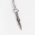 DEVIL FASHION Women's Gothic Skulls Chain Brooch