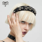 DEVIL FASHION Women's Gothic Skulls Hair Band