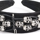 DEVIL FASHION Women's Gothic Skulls Hair Band