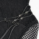 DEVIL FASHION Women's Gothic Skulls Mesh Splice Shirt