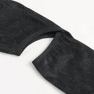 DEVIL FASHION Women's Gothic Stand Collar Cutout Shirt