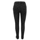 Women's Gothic Strappy Jacquard Leggings