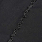 DEVIL FASHION Women's Gothic Strappy Printed Leggings White