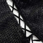 DEVIL FASHION Women's Gothic Strappy Unedged Cloak with Hood Black