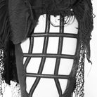 Women's Grunge Ripped Frayed Belts Leggings