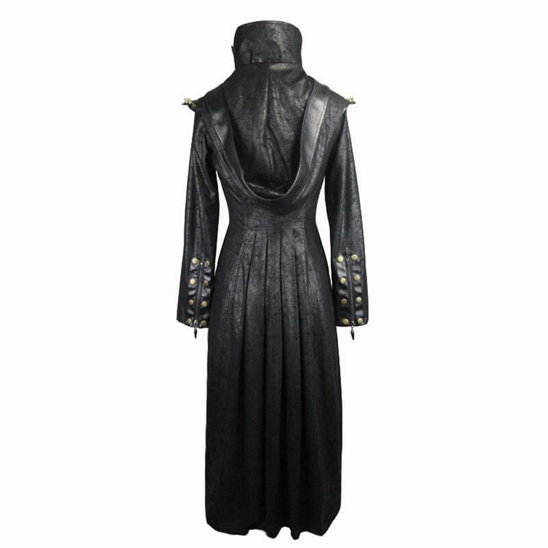 DEVIL FASHION Women's Medieval style Military Overcoat