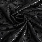 DEVIL FASHION Women's Punk Floral Printed Leggings