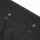 DEVIL FASHION Women's Punk Mesh Buttoned Jogger Pants