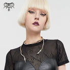 DEVIL FASHION Women's Punk Snake Metal Necklace