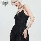 DEVIL FASHION Women's Punk Snake Metal Necklace