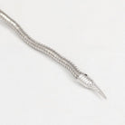 DEVIL FASHION Women's Punk Snake Metal Necklace