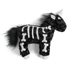 DEVIL FASHION Women's Punk Zebra Fluffy Bag