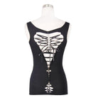 DEVIL FASHION Women's Sleeveless Punk Top