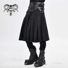 Men's Punk Vintage Cracks Ropes Belt Kilts