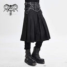 Men's Punk Vintage Cracks Ropes Belt Kilts