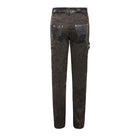 Men's Steampunk Mesh Rivets Eyelets Casual Trousers