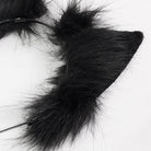 EVA LADY Women's Gothic Bunny Ears Headband Black