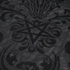 EVA LADY Women's Gothic Drawstring Mesh Splice Flared Pants