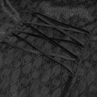 EVA LADY Women's Gothic Flared Sleeved Beaded Long Coat